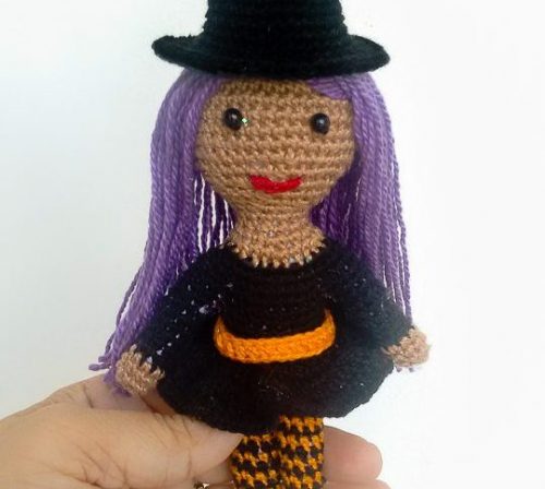 halloween - dia das bruxas - bruxa - croche - crochet - amigurumi