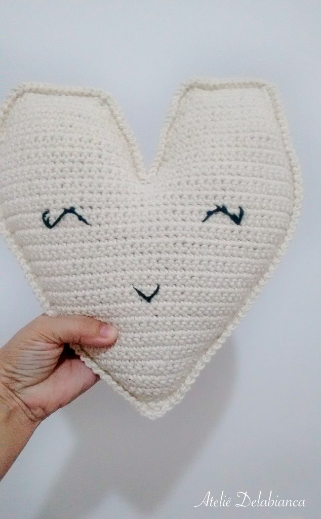 Amigurumi de coração