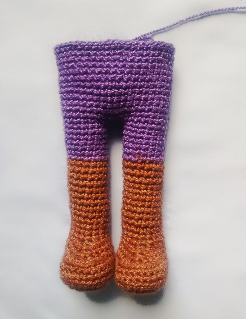 Amigurumi capoeirista